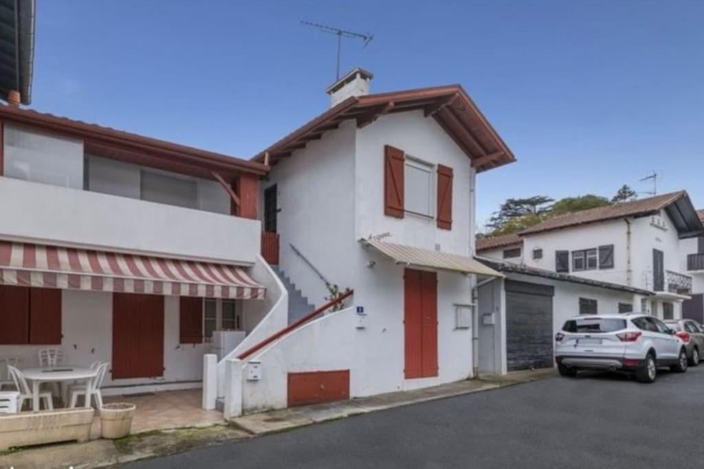 Apartmán Charmant T3 Avec Terrasse Au Coeur De Ciboure Exteriér fotografie