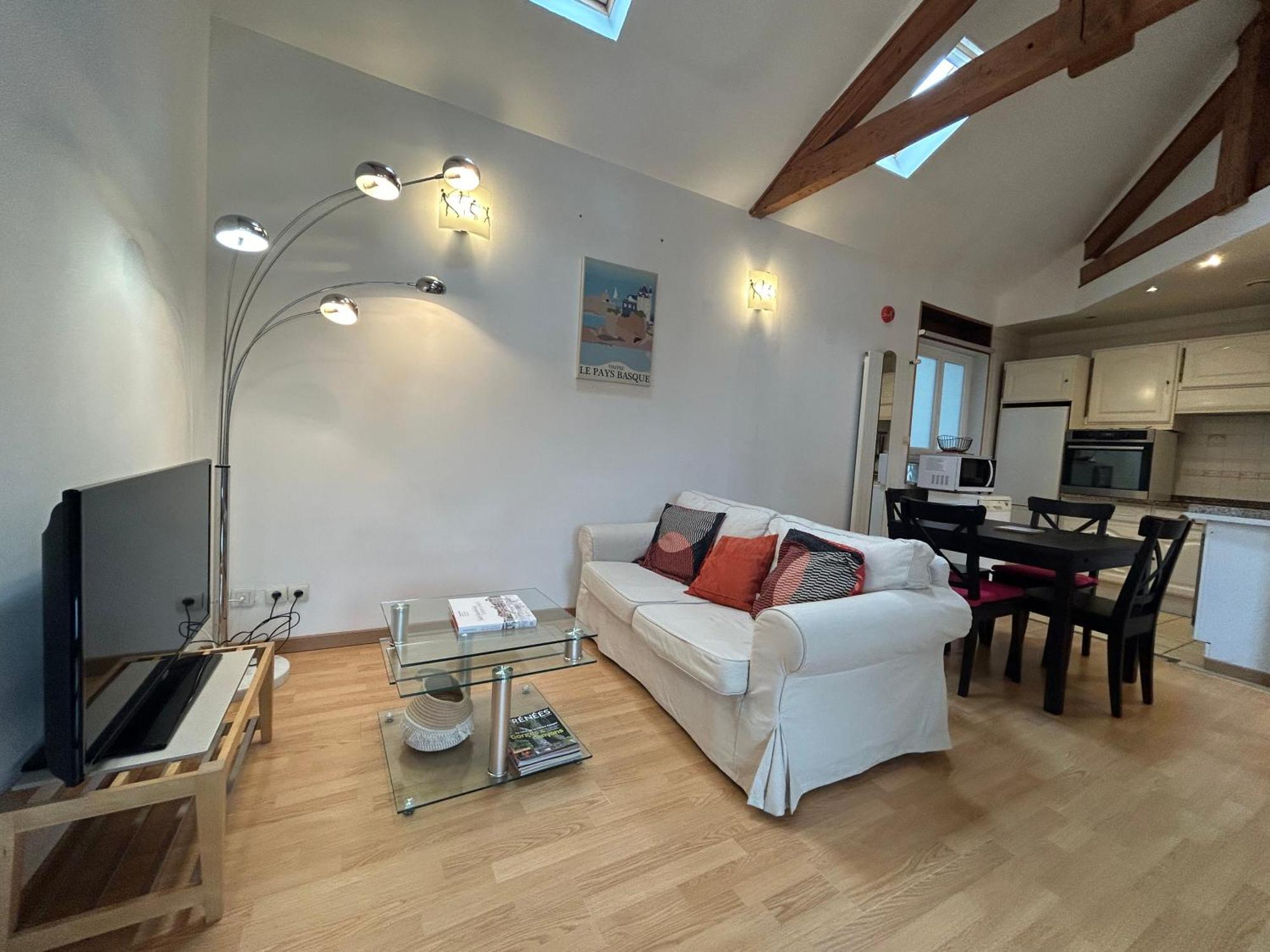 Apartmán Charmant T3 Avec Terrasse Au Coeur De Ciboure Exteriér fotografie